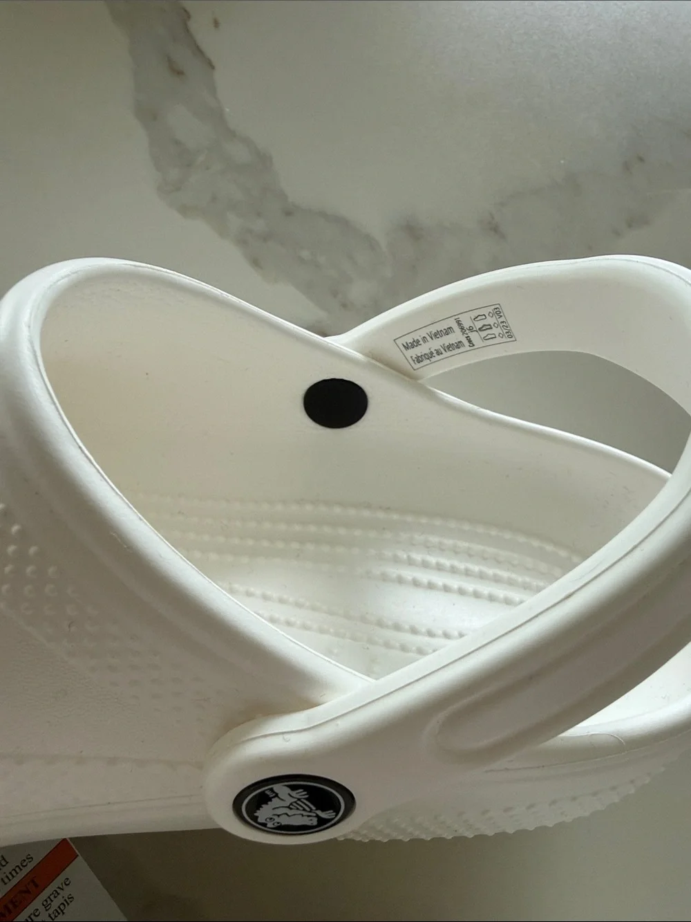 CROCS Kids Classic Clog in White